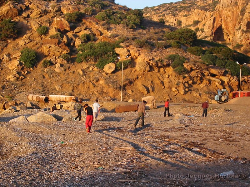 Photo 154.jpg - Plage de l'Aigle, aujourd'hui "Agla" en 2007.