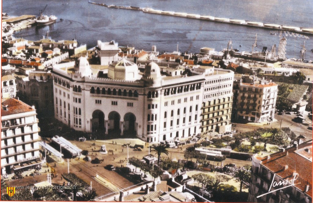 Alger en cartes postales 67.JPG - La Poste
