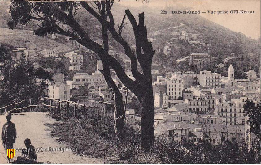 Bab el Oued  vue prise d El Kettar.jpeg - Bab el Oued, vue prise d El Kettar