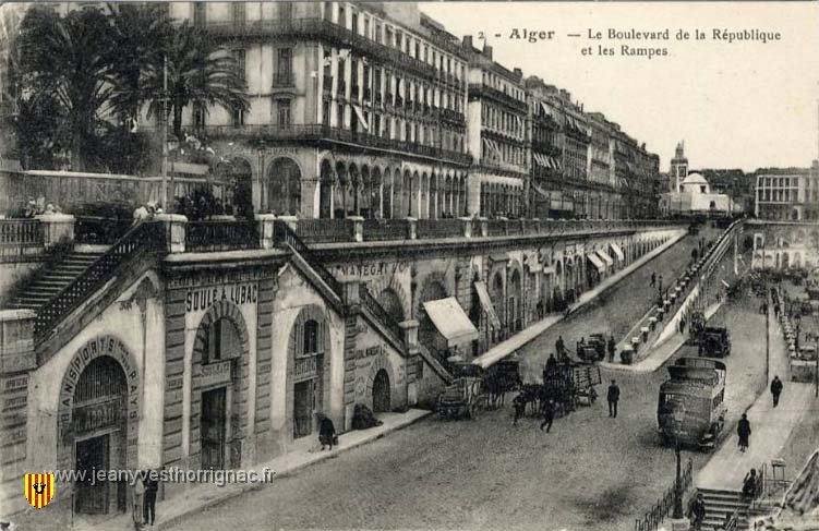 Bd de la republique et les rampes.jpeg - Boulevard de la Réepublique et les rampes