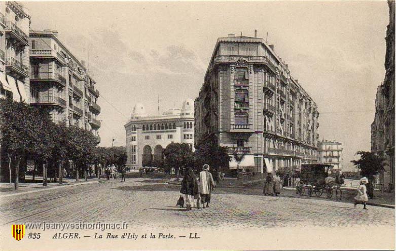 La rue d Isly et la Poste.jpeg - La rue d'Isly et la Poste