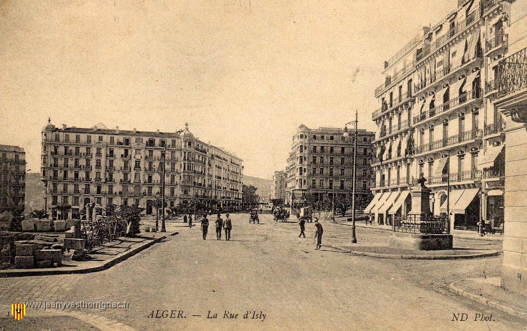 La rue d Isly.jpg - La rue d'Isly