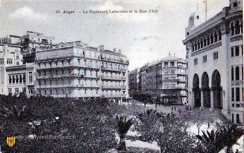 Le Bd Laferriere et la Rue d ISLY.jpeg - Le Boulevard Laferrière et la Rue d'ISLY