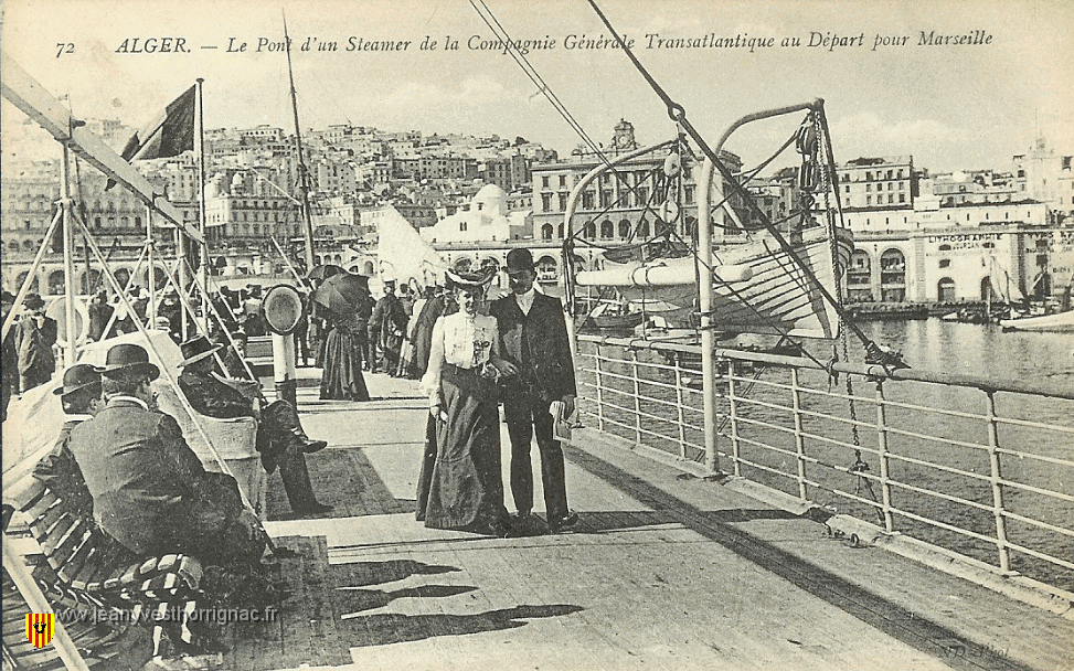 Le pont d'un steamer.gif - Le pont d'un Steamer