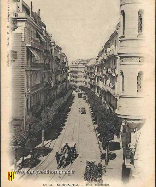 Mustapha  La rue Michelet.jpeg - Mustapha, La rue Michelet