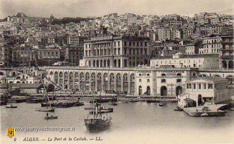 le port et la casbah.jpeg - le port et la casbah