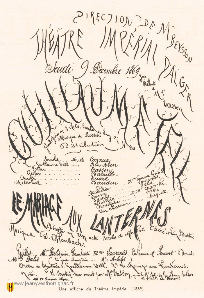 Affiche du theatre imperial 1869.JPG - Affiche du théâtre imperial 1869