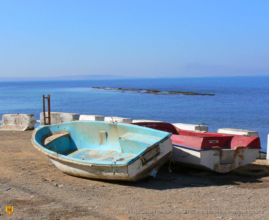 ALGERIE 255.jpg - La Stidia. Son bord de mer.