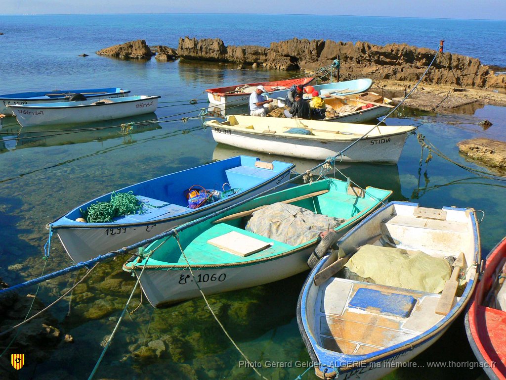 ALGERIE 257.jpg - La Stidia. Son bord de mer.