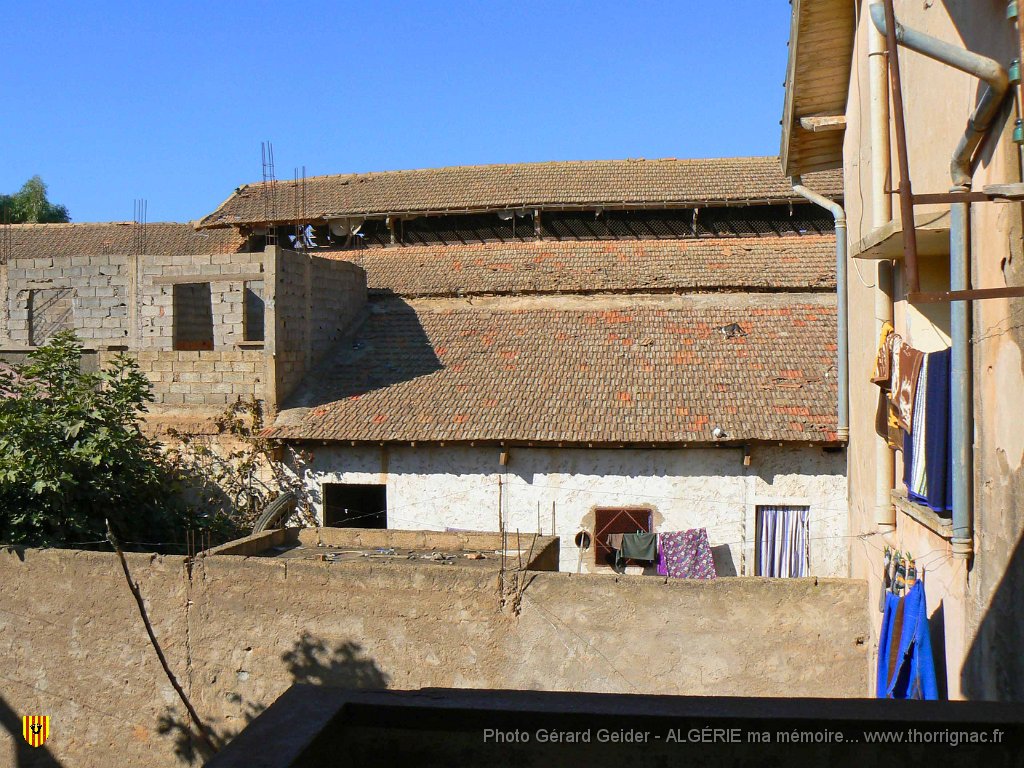 282  la cour depuis la terrasse.jpg - La maison de mon grand-père Geider. La cour depuis la terrasse.