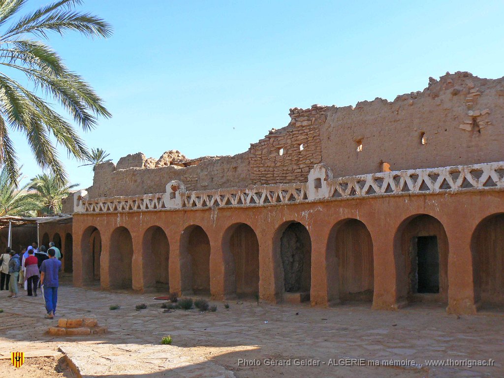 446.jpg - Ksar à Moghel. la cour intérieure.