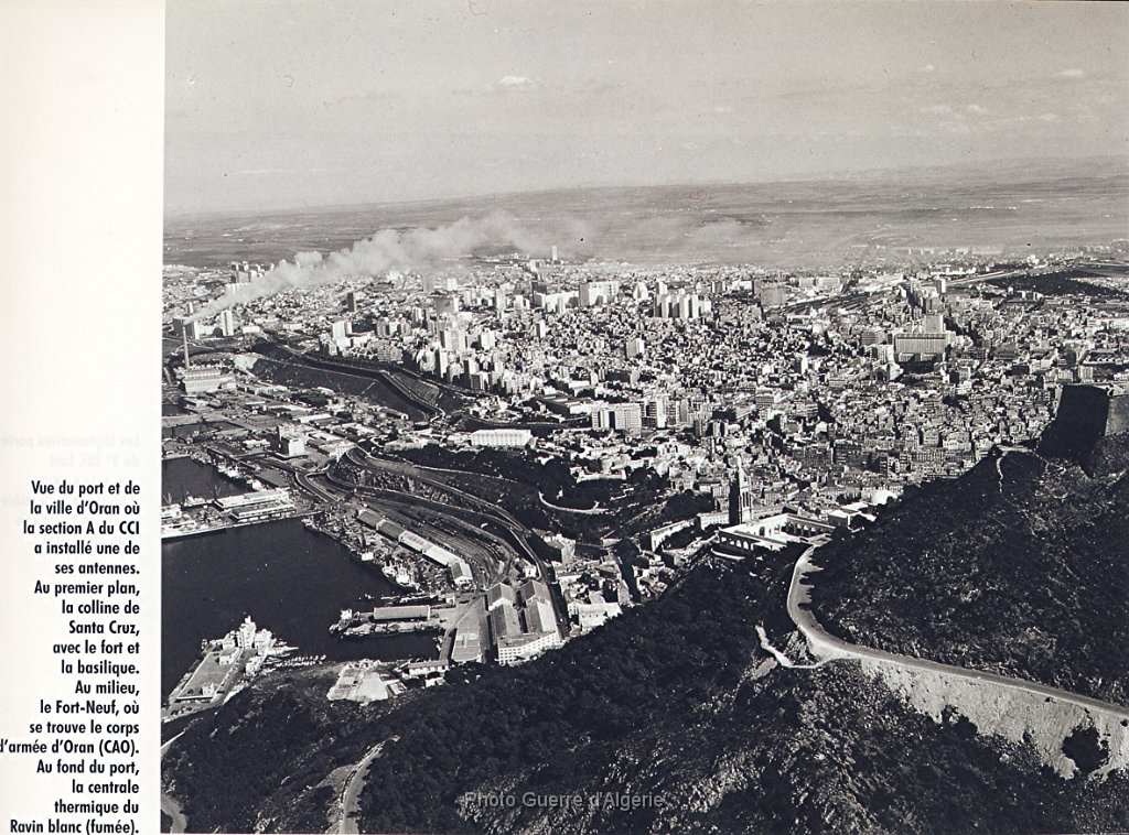 Oran vue aerienne la guerre d algerie 54 62 Vol 4.jpg - Oran vue aérienne. Vol. 4