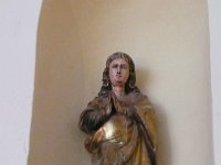 Notre Dame du Salu qui se trouve dans une petite chapelle de l'église Saint-Eugène