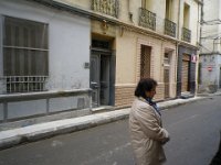 On aperçoit l'entrée du N° 13 et à droite, la rue Lourmel : voyage a oran 2012