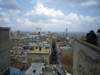 Vue depuis l'arrière de la terrasse du N° 11 rue Adolphe Cousin : voyage a oran 2012