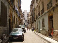 Rue Adolphe Cousin, au fond, la rue Brancion