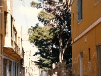 La rue Adolphe Cousin à droite la rue Péraldi