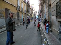 La rue Adolphe Cousin en direction de la rue Brancion