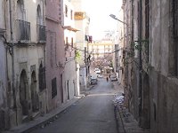 La rue de L'Alma vers la place Hoche depuis la rue Adolphe Cousin