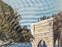 La porte du Caravanserail.  (Photo Echo de l'Oranie)