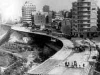 La construction du Front de Mer en 1949