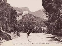 Le belvédère et le col de Santa-Cruz