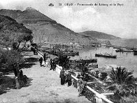 La promenade de Létang et le port