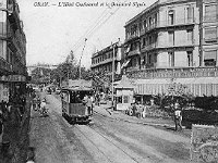 L'hôtel Continental et le boulevard Seguin