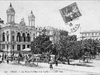 La place d'Armes et le grand théâtre