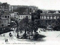 La place Kléber et la préfecture