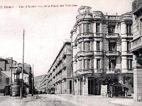 La rue d'Arzew et la place des Victoires