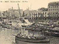 Un coin du port d'Oran