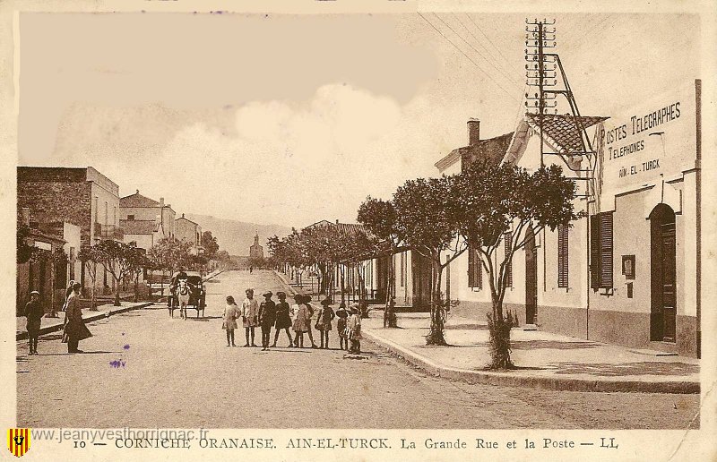la grande rue et la poste.jpg - la grande rue et la poste
