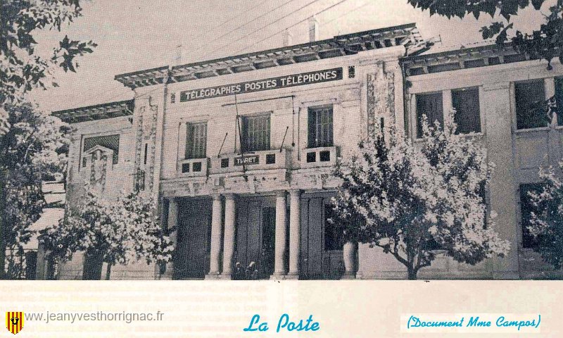 Tiaret La poste.jpg - La poste. (Photo Echo de l'Oranie)
