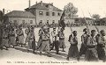 7247 tlemcen la gare defile du 6eme tirailleurs algeriens