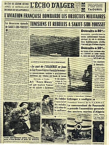 Echo d Alger 9 et 10 fevrier 1958.jpg - Echo d Alger 9 et 10 février 1958