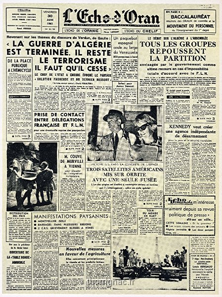 Echo d Oran 30 juin 1961.jpg - Echo d Oran 30 juin 1961