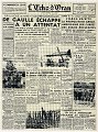 Echo d Oran 10 et 11 septembre 1961
