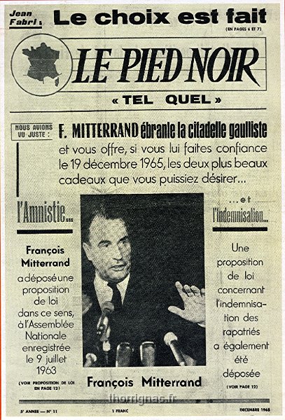 Le Pied Noir  decembre 1965.jpg - Le Pied Noir  decembre 1965