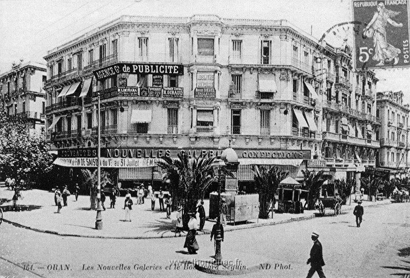 78.jpg - Nouvelles galeries et boulevard Seguin en 1911