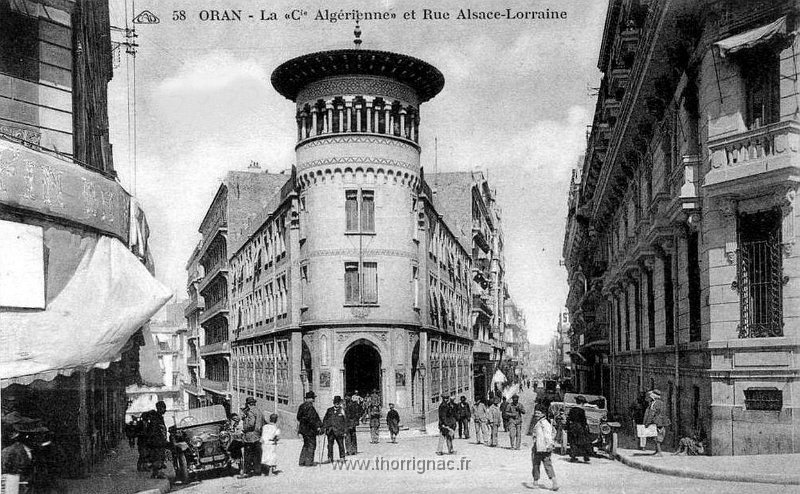 146.jpg - La Compagnie Algérienne et la rue Alsace-Lorraine