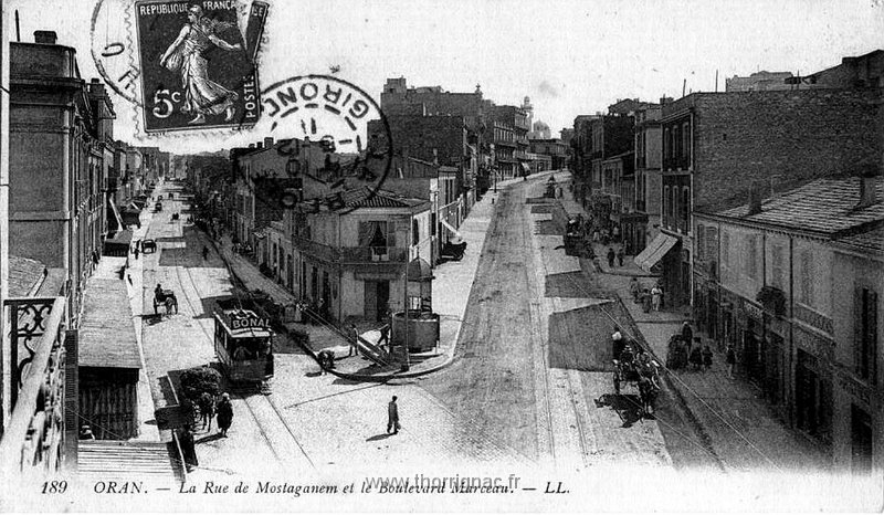 314.jpg - Rue de Mostaganem en 1912