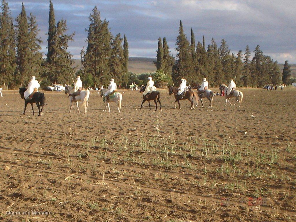 15.JPG - Fantasia autour d'Aïn-Youcef (Lavayssière) en 2008 - Photo Mohamed.