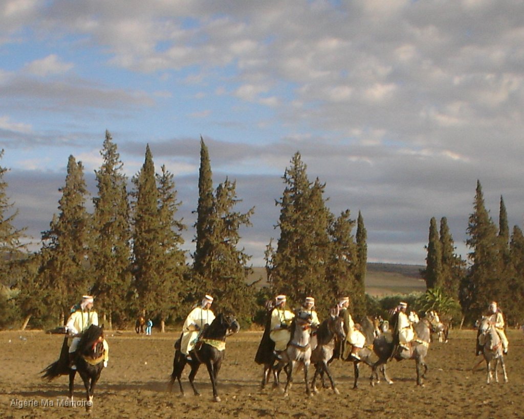 20.JPG - Fantasia autour d'Aïn-Youcef (Lavayssière) en 2008 - Photo Mohamed.