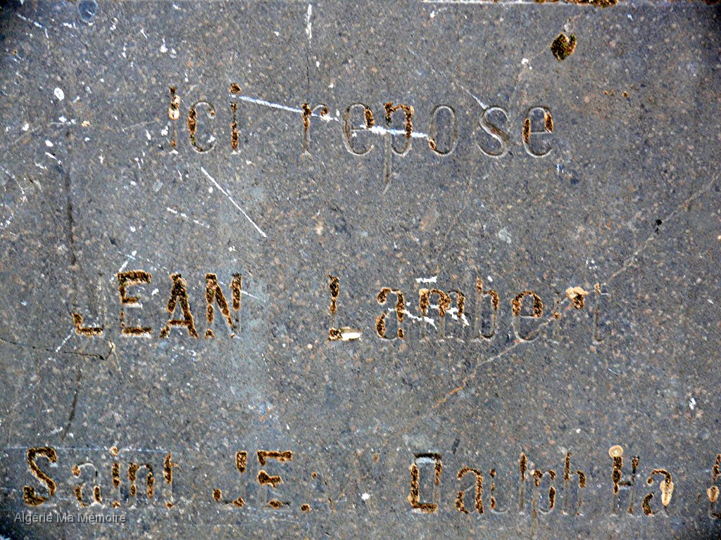 P1000774.JPG - Ici repose Jean LAMBERT