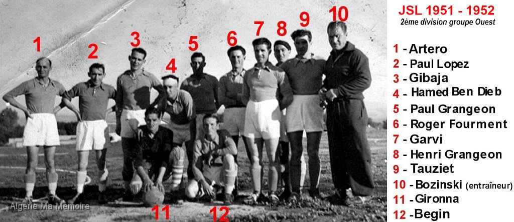 Equipe de foot Lavayssiere 1958 2019.jpg - Equipe de foot de Lavayssière - 1951-1952. (identification Marc Grangeon)