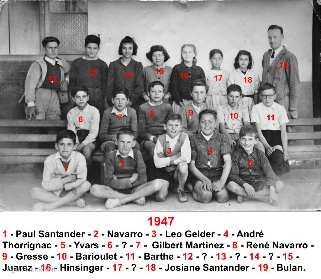 Classe 1947 avec noms.jpg - Classe 1947