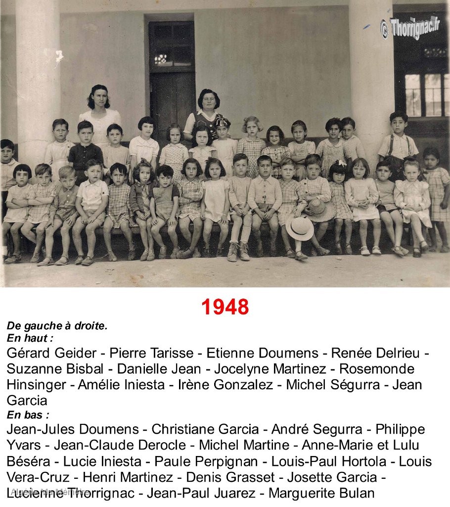 Classe 1948.jpg - Classe 1948 - photo Denis Grasset