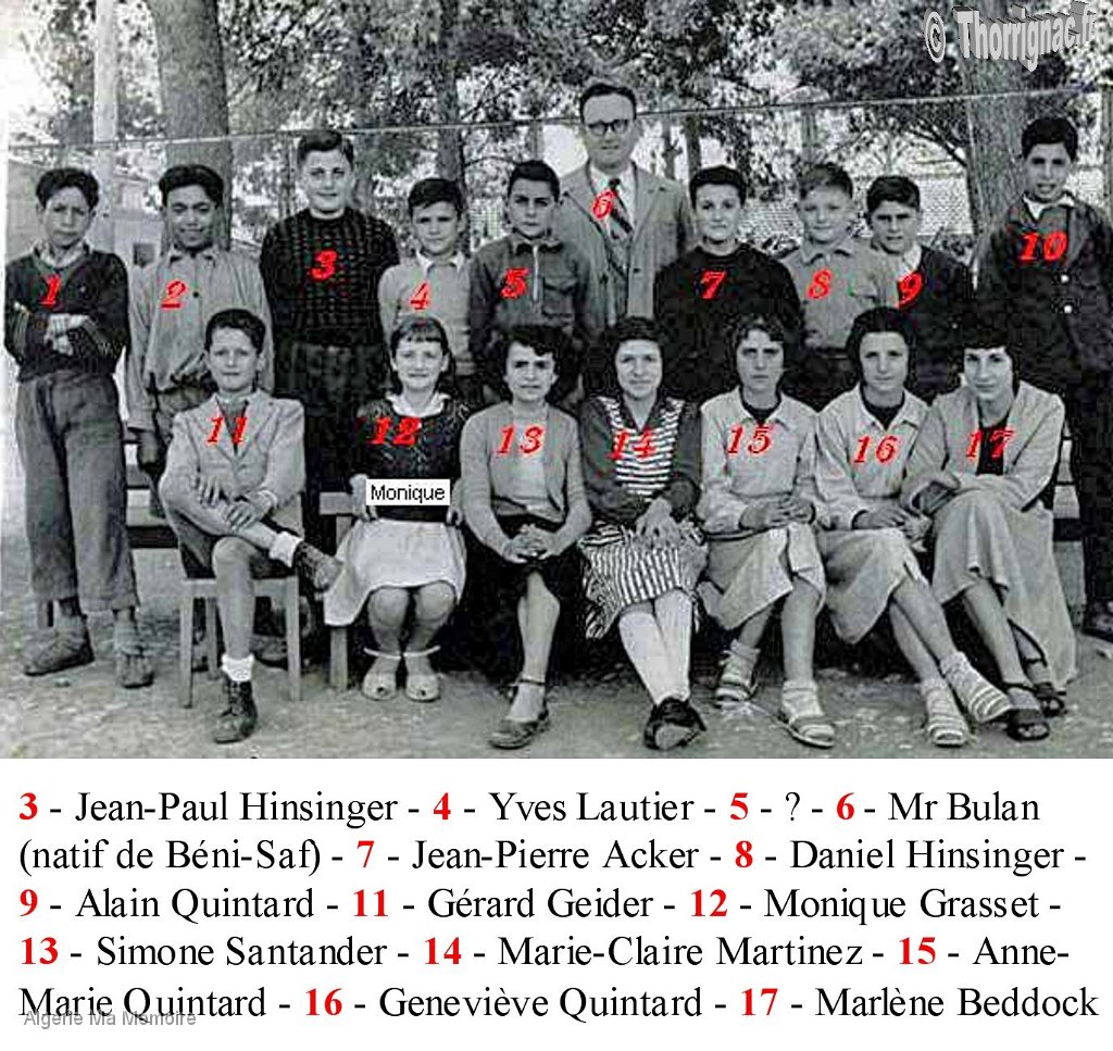 Classe Monique Grasset.jpg - Classe Monique Grasset - Photo Denis Grasset