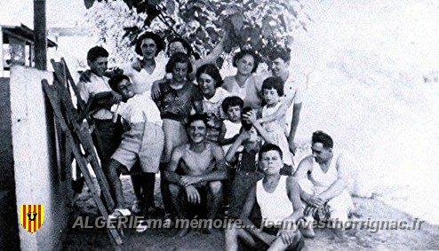 Saidia 1937  avec tante marie et Tante Mathilde.jpg - Saïdïa du Kiss, Maroc-aout 1938.Famille MOREAU-CAPARROS et THORRIGNAC